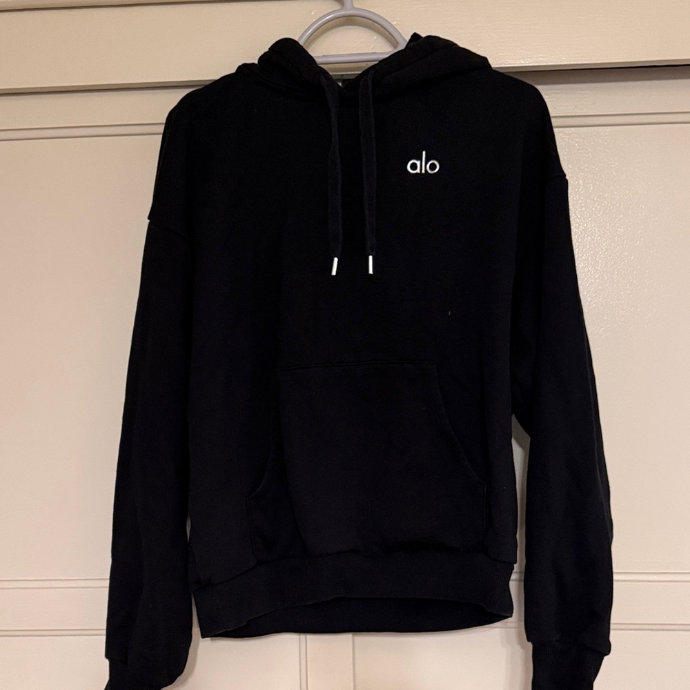 ALO Yoga women’s  Classic Black Hoodie